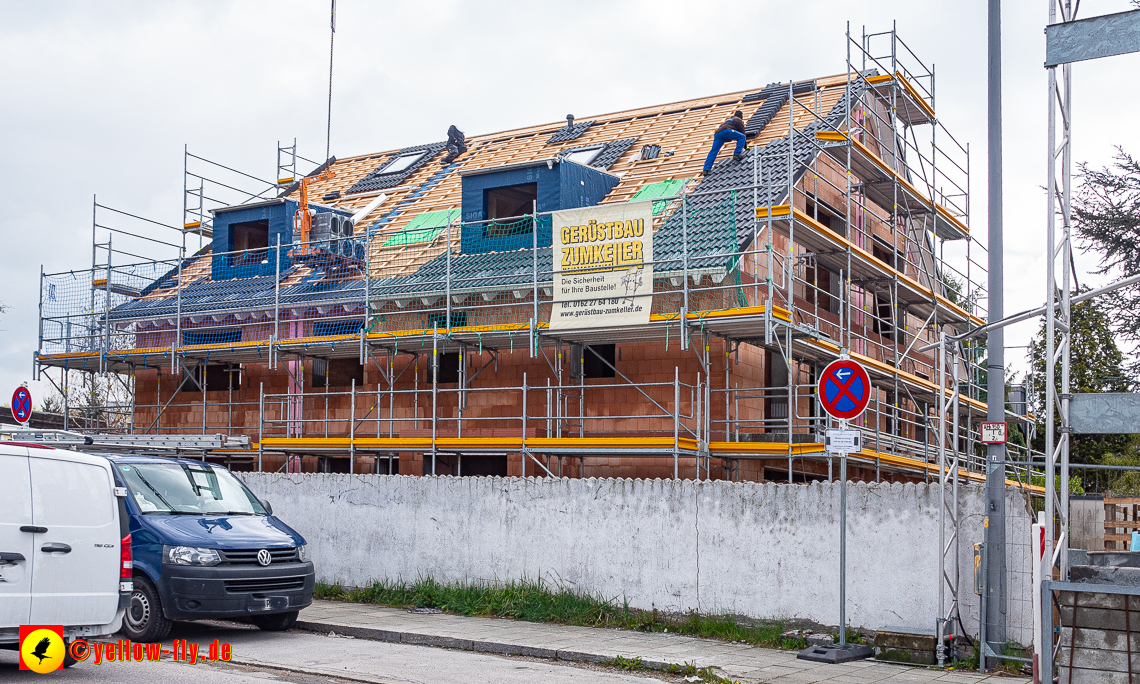 26.04.2023 - Burgfotos von der Baustell Niederalmstraße 16 in Neuperlach